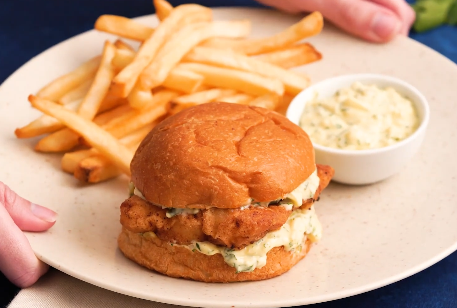Cajun Fried Sandwiches